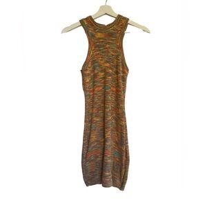 papaya Y2K funky groovy knit dress Size Medium
